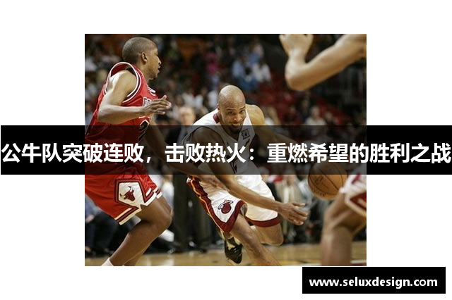 公牛队突破连败，击败热火：重燃希望的胜利之战